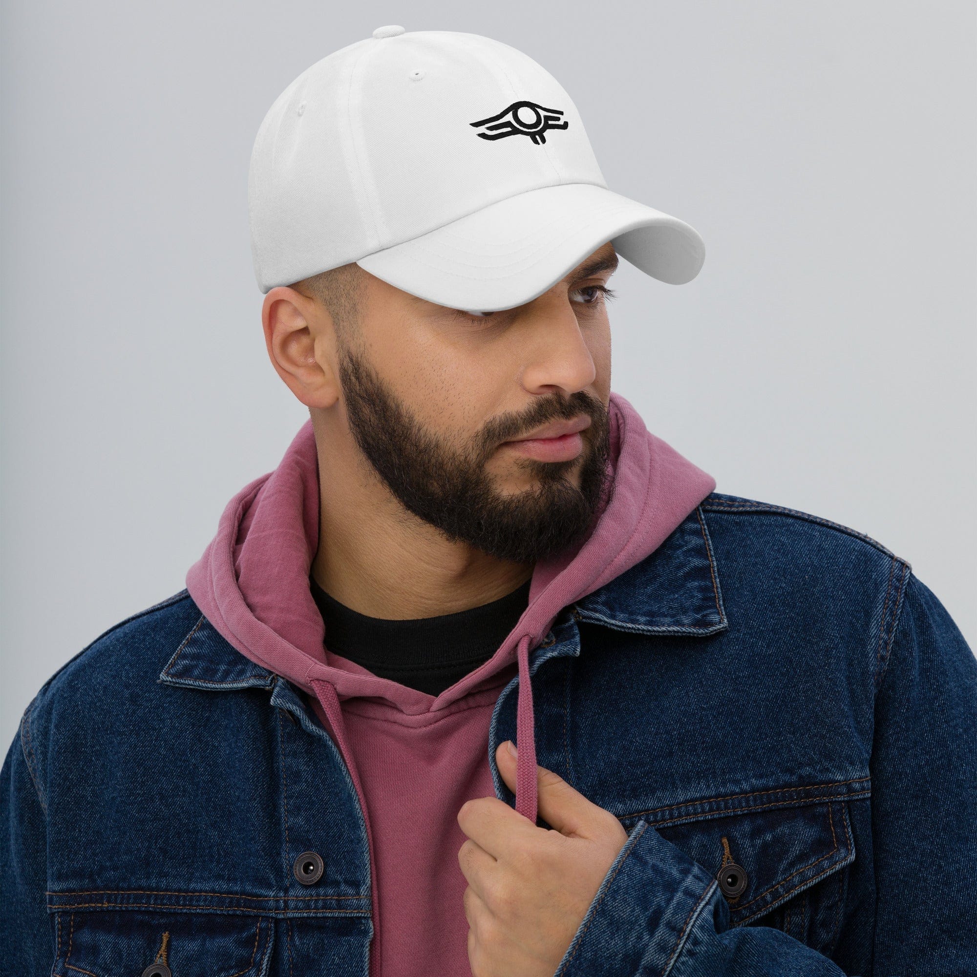 HORUS CASQUETTE LOGO "HORUS" - BLANC