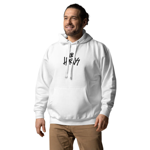 HORUS® SWEAT À CAPUCHE HORUS #TRASH - BLANC