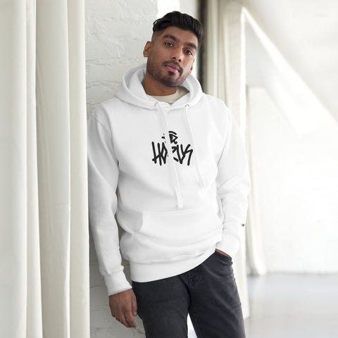 HORUS® SWEAT À CAPUCHE HORUS #TRASH - BLANC