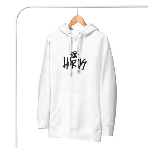 HORUS® SWEAT À CAPUCHE HORUS #TRASH - BLANC