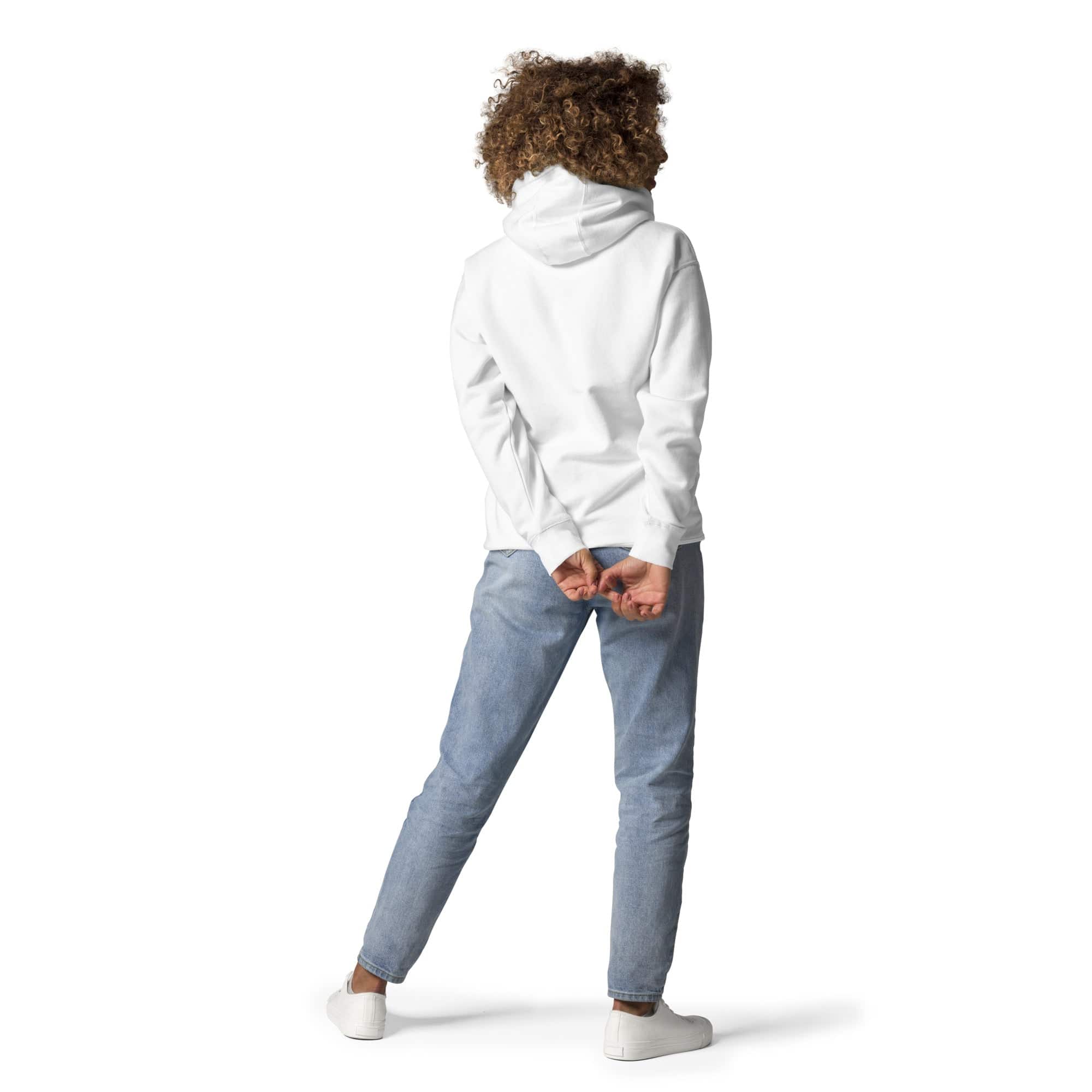 HORUS® SWEAT À CAPUCHE HORUS #TRASH - BLANC
