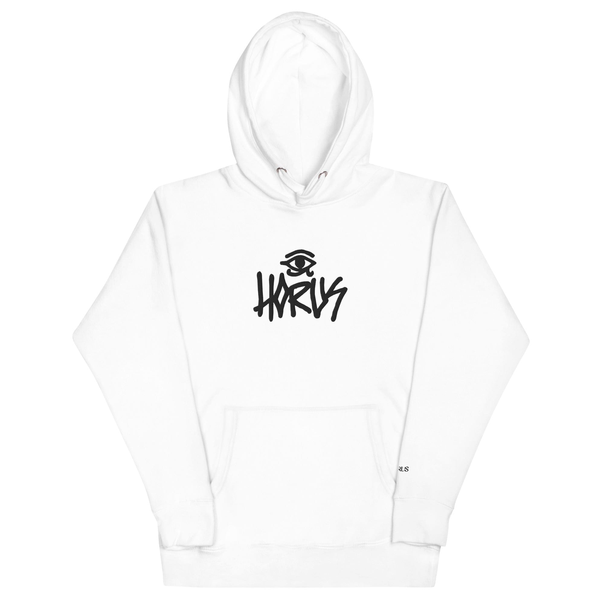 HORUS® SWEAT À CAPUCHE HORUS #TRASH - BLANC