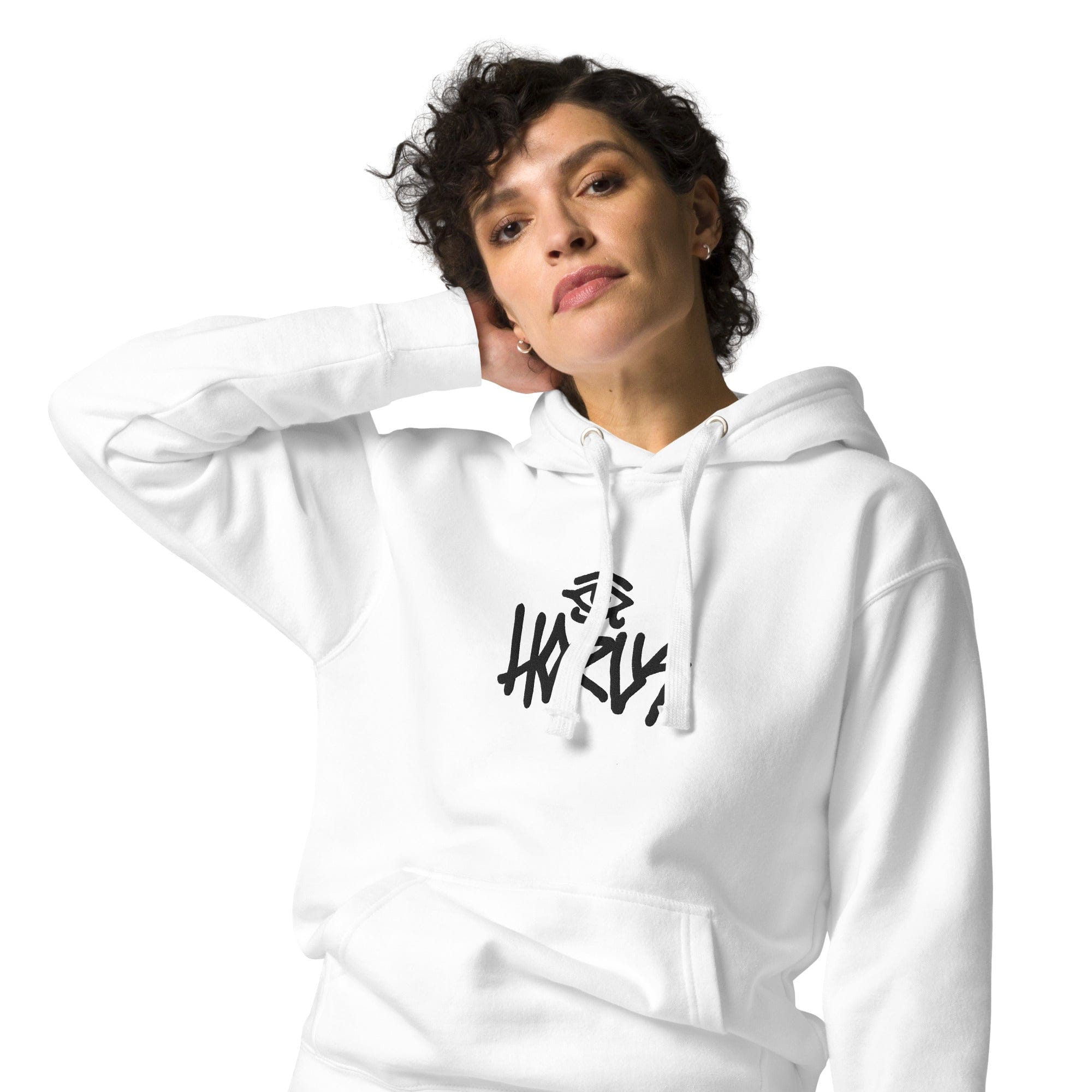 HORUS® SWEAT À CAPUCHE HORUS #TRASH - BLANC