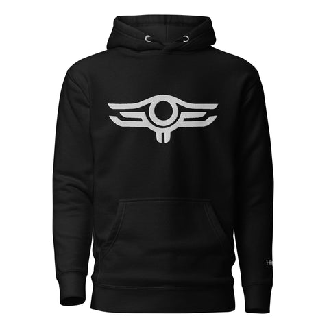 HORUS SWEAT À CAPUCHE LOGO "HORUS" - NOIR S