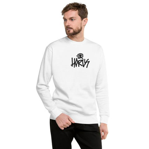 HORUS® SWEAT HORUS #TRASH - BLANC