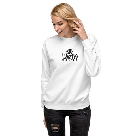 HORUS® SWEAT HORUS #TRASH - BLANC