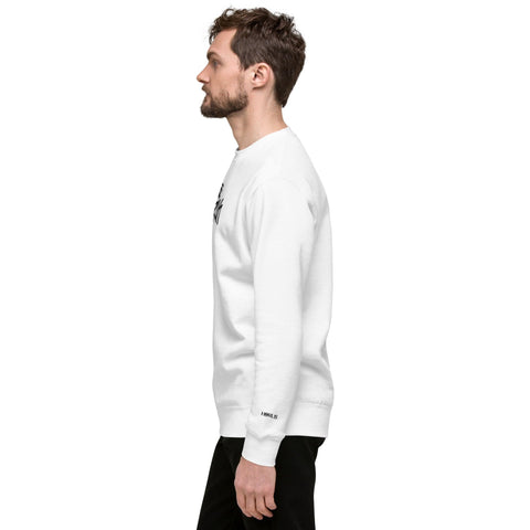HORUS® SWEAT HORUS #TRASH - BLANC