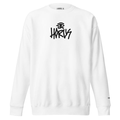 HORUS® SWEAT HORUS #TRASH - BLANC S