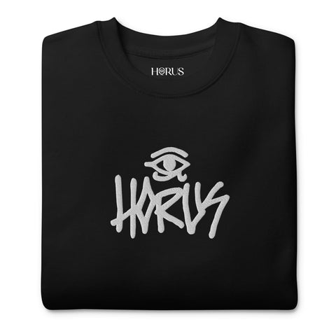 HORUS® SWEAT HORUS #TRASH - NOIR